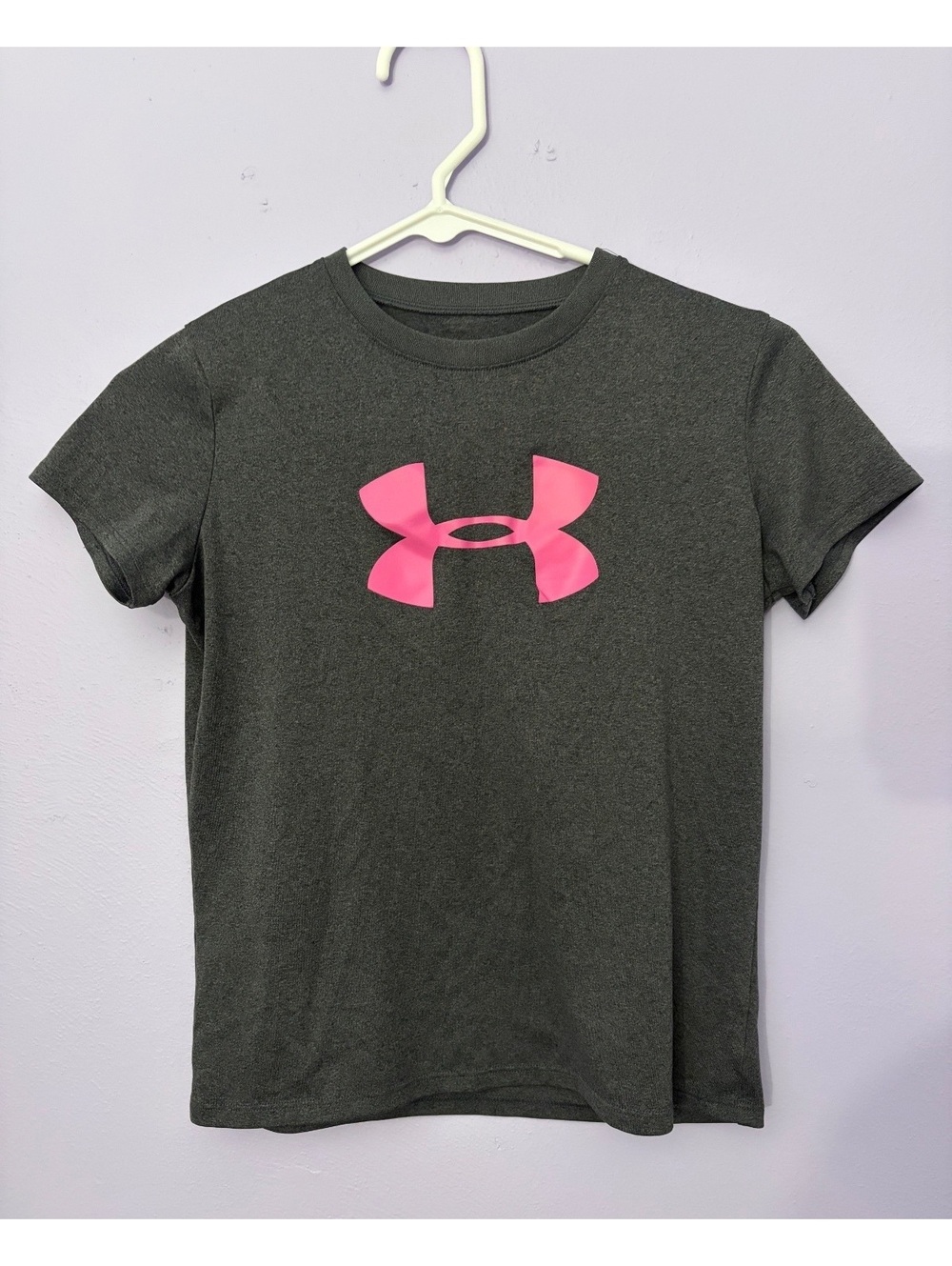 Under Armour HeatGear Girls Short Sleeve T-Shirt - Medium